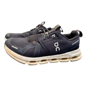 On Running Kids Sneakers in Navy and White